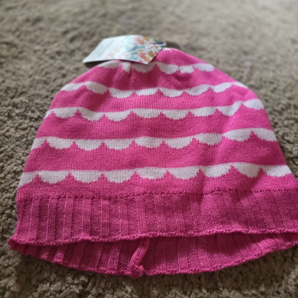 Pink + White hat - Picture 1 of 3